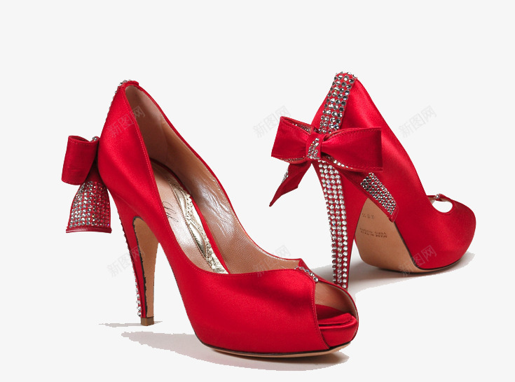 钻石红色高跟鞋png免抠素材_88icon https://88icon.com png图片 免抠素材 红色 鞋子 高跟鞋