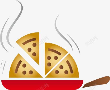 中式肉饼中式餐饮logo矢量图图标图标
