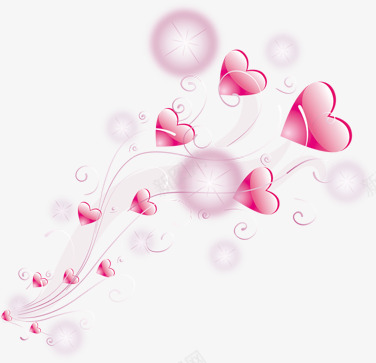 粉色爱心梦幻婚庆png免抠素材_88icon https://88icon.com 婚庆 梦幻 爱心 粉色 设计