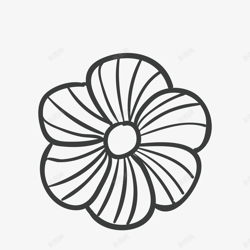 花卉黑色卡通手绘矢量图eps免抠素材_88icon https://88icon.com 卡通手绘 填色练习 婚礼 小清新 手绘花朵 浪漫 爱情 矢量图 简约 结婚 花卉 花朵 装饰边框纹理 边框 黑白线条花