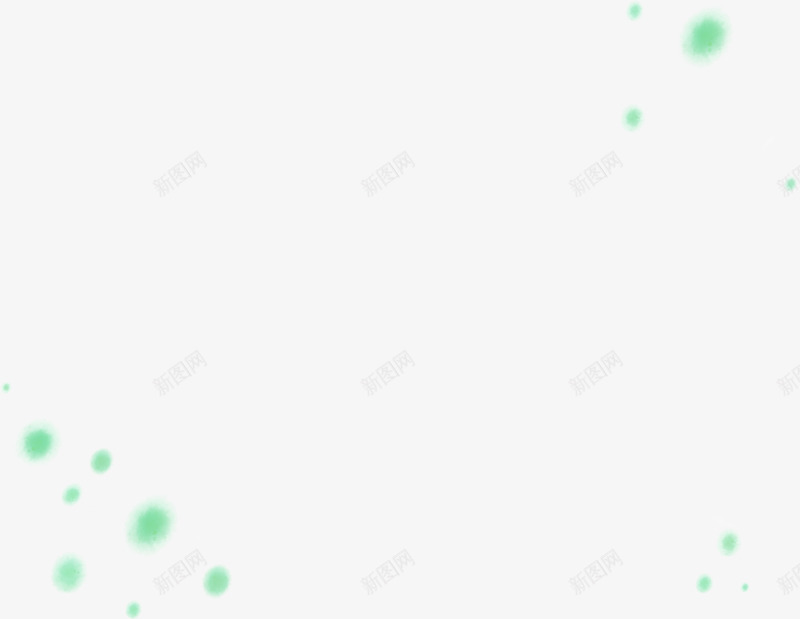 绿色圆点斑点漂浮png免抠素材_88icon https://88icon.com 圆点 斑点 漂浮 绿色