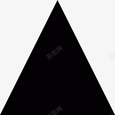 黑三角图标图标