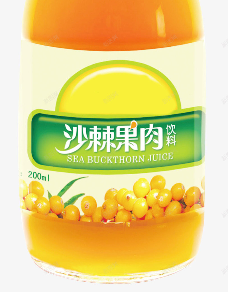 沙棘果肉饮料png免抠素材_88icon https://88icon.com 产品实物 健康 健康滋补 包装 果肉 沙棘 沙棘果肉饮料 滋补 瓶装 营养 饮料