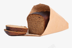 面包包装袋黄色牛皮纸面包袋高清图片