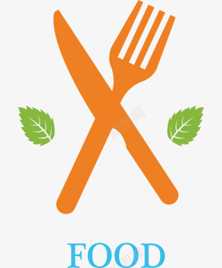 叶子中式餐饮logo矢量图图标图标