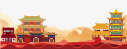 中国风喜庆红色背景图素材