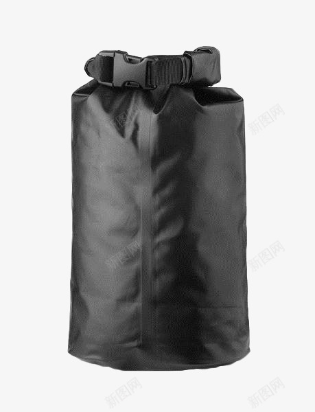 黑色油布水桶包装袋png免抠素材_88icon https://88icon.com 包装袋 束口袋 水桶袋 空白包装袋 袋子 黑色油布袋