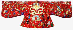 中国古代服饰龙凤呈祥素材