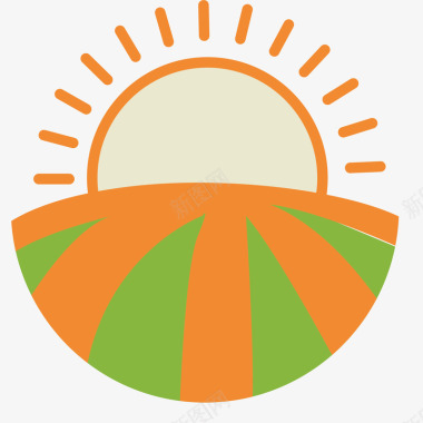 输液中田地中式餐饮logo矢量图图标图标