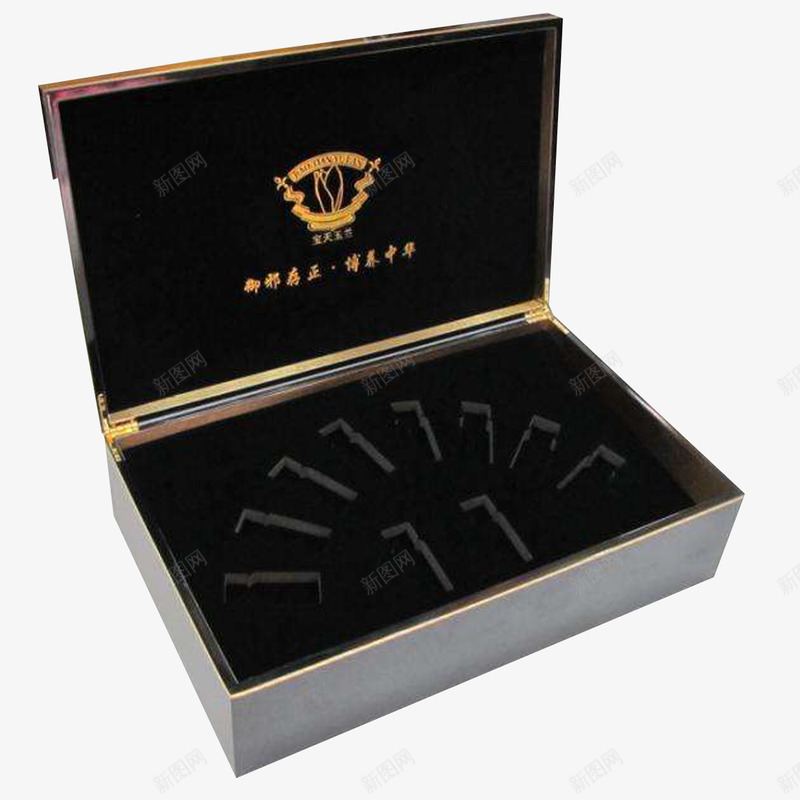 黑色礼盒模型png免抠素材_88icon https://88icon.com 产品包装 免抠png 方形包装盒 模型 盒型 礼品包装盒盒型 礼盒 高档礼盒 黑色