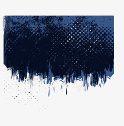 抽象夜空创意蓝色渲染高清图片