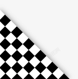 黑白格子旗黑白格子高清图片