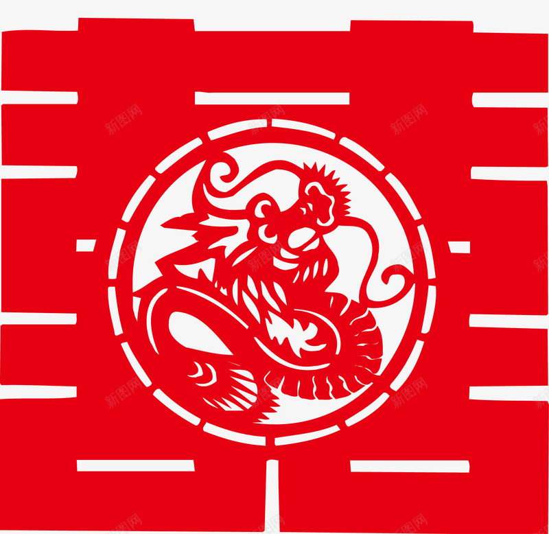 结婚双喜贴png免抠素材_88icon https://88icon.com 中国元素框 中国风矢量图 中式风格 喜字 相框 相框图 红双喜 红色 线框 边框 边框矢量图