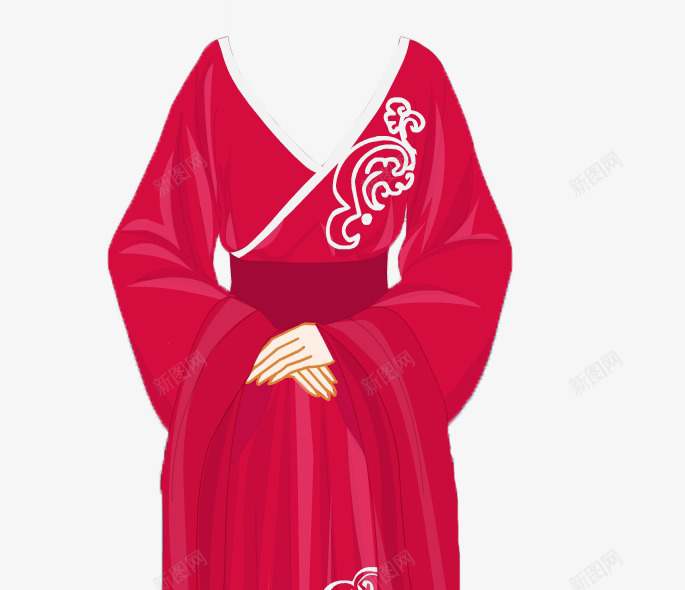 古代女装png免抠素材_88icon https://88icon.com 古代女装 古风 宫服 服装 汉服