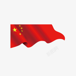 中国国旗装饰素材