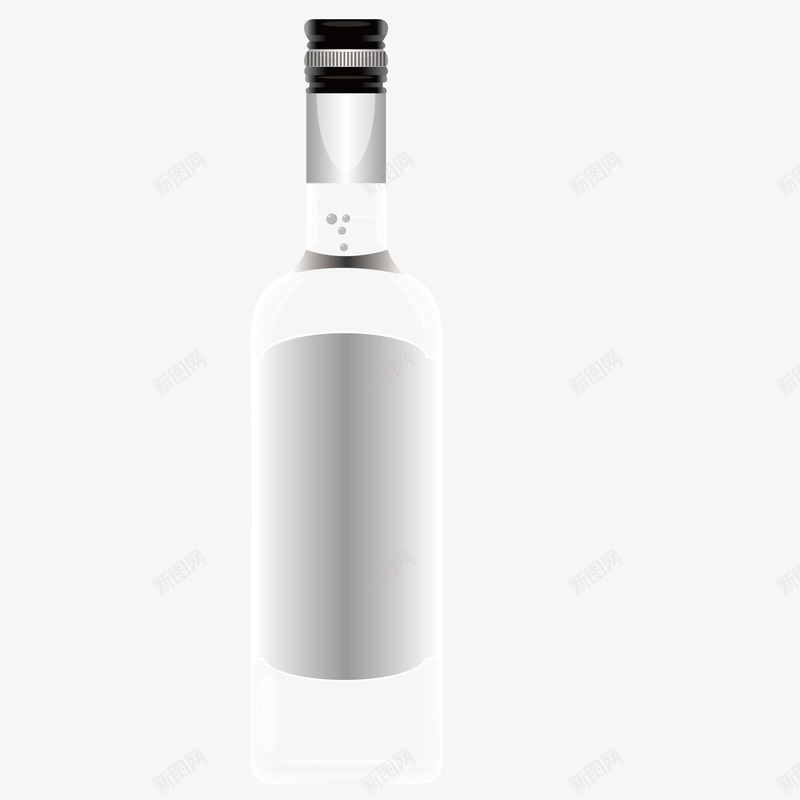 白酒瓶png免抠素材_88icon https://88icon.com 3D设计 包装 包装设计 广告设计 模型设计 玻璃酒瓶 瓶子 白酒瓶 透明酒瓶 酒瓶包装 酒瓶包装素材 酒瓶效果图