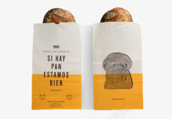 面包包装袋面包高清图片