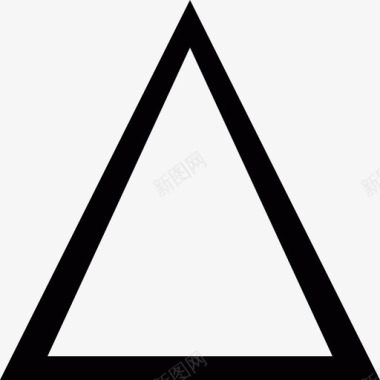 三角几何装饰图三角形图标图标