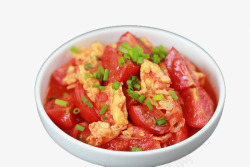 西红柿炒鸡蛋素材