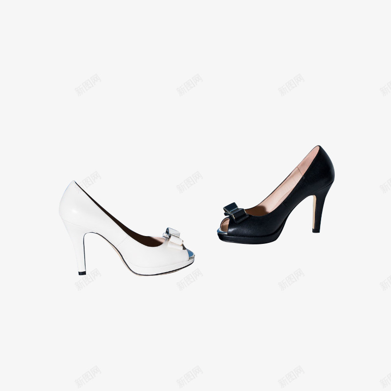 女士高跟鞋子png免抠素材_88icon https://88icon.com 优雅高跟鞋 时尚女士 高跟鞋子 黑白单鞋子