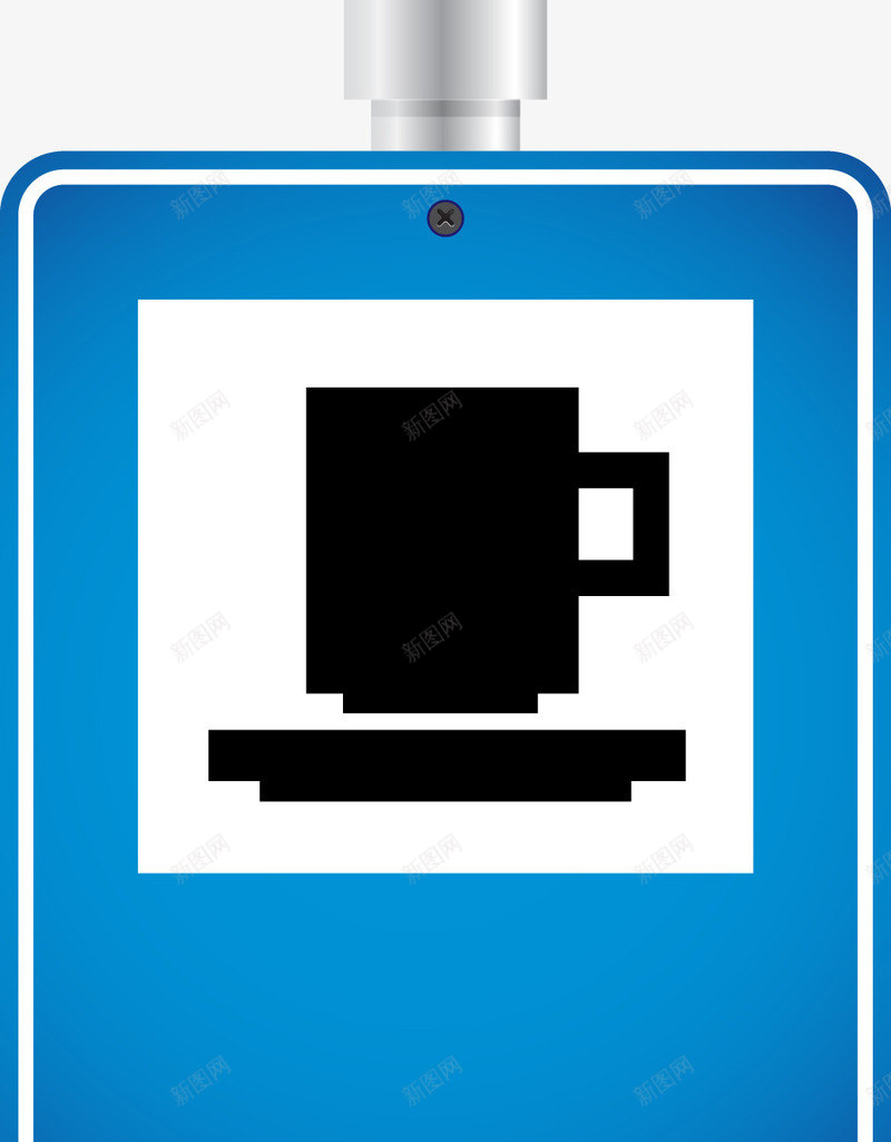 蓝色路标png免抠素材_88icon https://88icon.com 中式路引 公路指示牌 指示牌 方向 方向牌 路引 路标 路牌 道路指示牌
