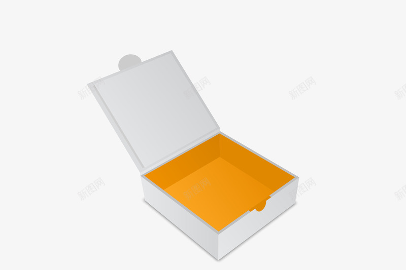白色木质包装盒展开立体图png免抠素材_88icon https://88icon.com 展开立体图 木质包装盒 白色包装盒 矢量包装盒
