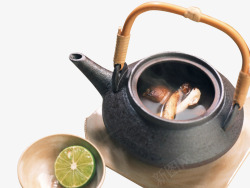 中式保健养生茶饮素材
