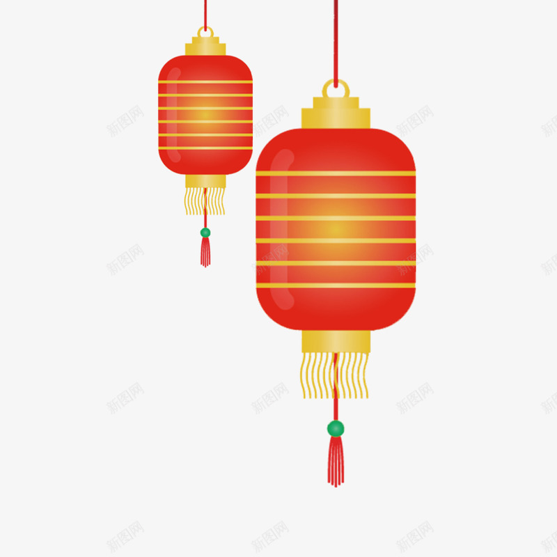 中式灯笼png免抠素材_88icon https://88icon.com 中工灯笼 喜庆 大红灯笼 春节 灯 灯笼 节日气氛