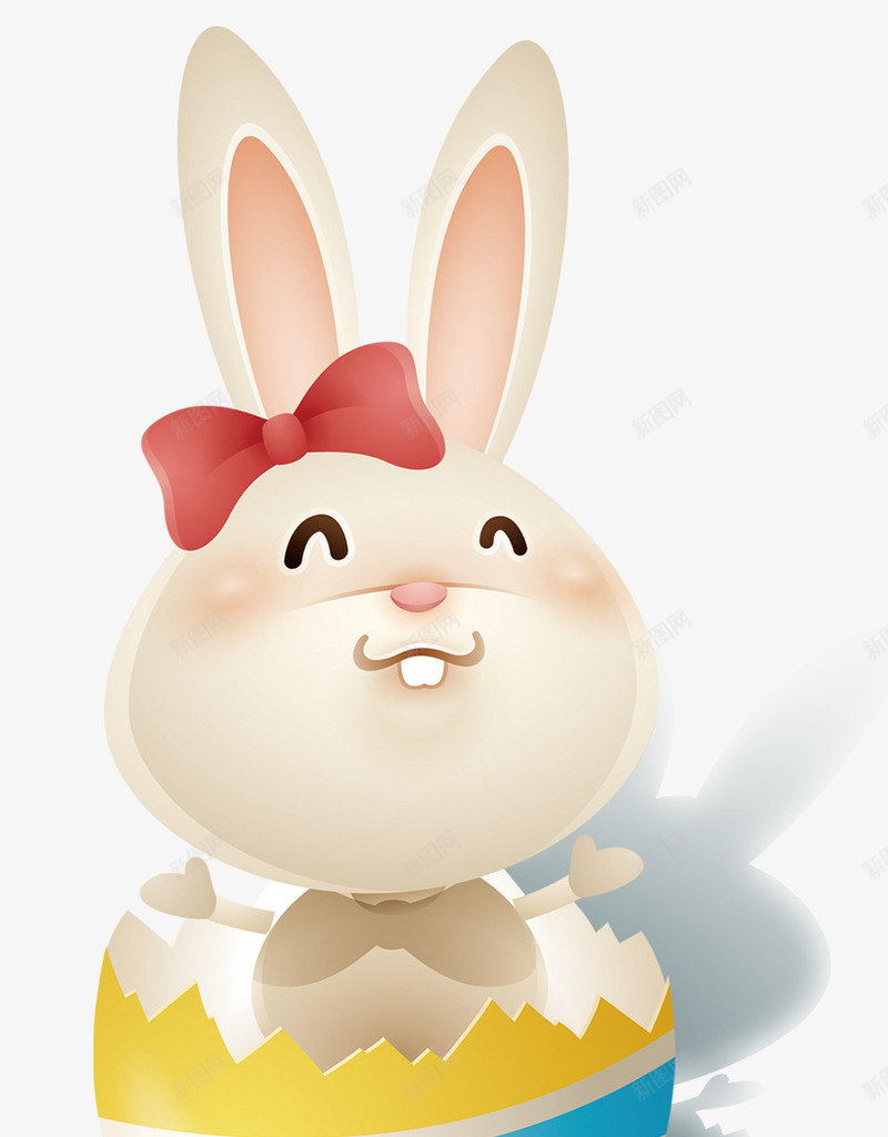 兔子psd免抠素材_88icon https://88icon.com 兔子 兔子PNG 兔子免抠下载 可爱 唯美兔子 手绘 效果图 破蛋 破蛋而出