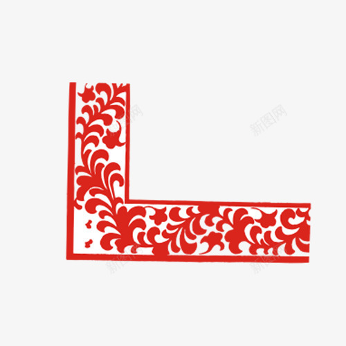 中国风传统角花png免抠素材_88icon https://88icon.com 中国风 中式角花 传统元素 角花 边框装饰