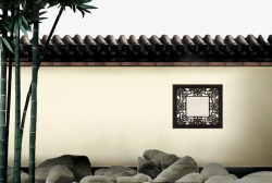 中式屋檐建筑装饰素材