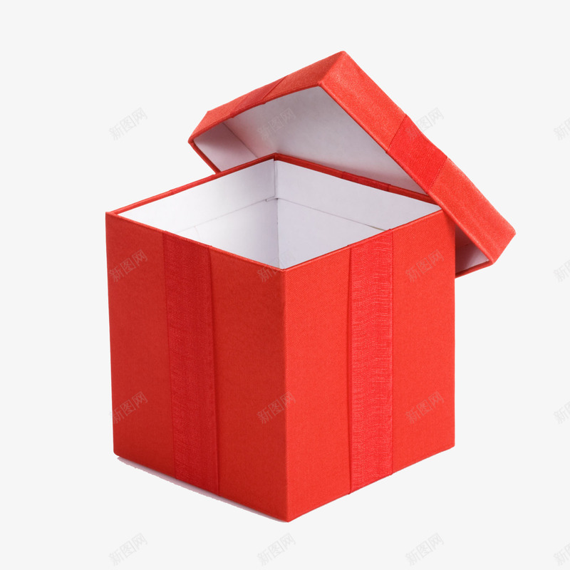 红色纸盒png免抠素材_88icon https://88icon.com 包装 包裹 实物 容器 小包装 打开 盒子 盖子 箱子 红色纸板纸盒 红色纸盒 食品包装箱