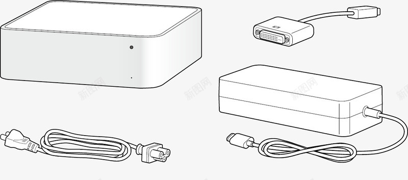 插座电线png免抠素材_88icon https://88icon.com 插座电线 效果图 电器