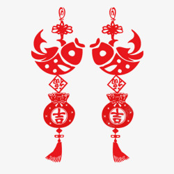 创意中国结装饰图案素材
