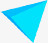 浅蓝色三角立体装饰图标图标