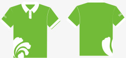 绿色衬衣绿色T恤元素高清图片