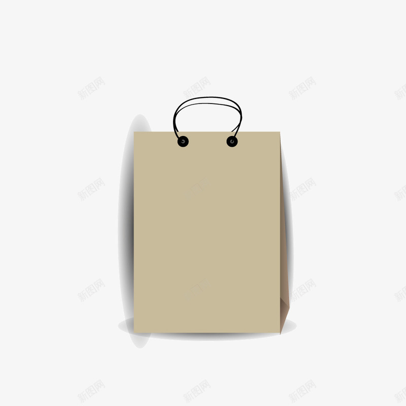 灰色手提袋效果图矢量图ai免抠素材_88icon https://88icon.com 手提袋 手提袋效果图 效果图 灰色 矢量图