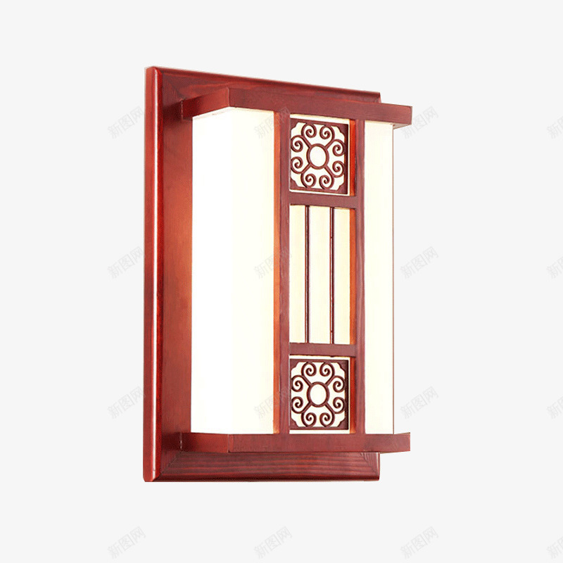 新款实木壁灯床头灯卧室墙壁灯png免抠素材_88icon https://88icon.com 中式 仿羊皮灯 创意 壁灯 现代 简约
