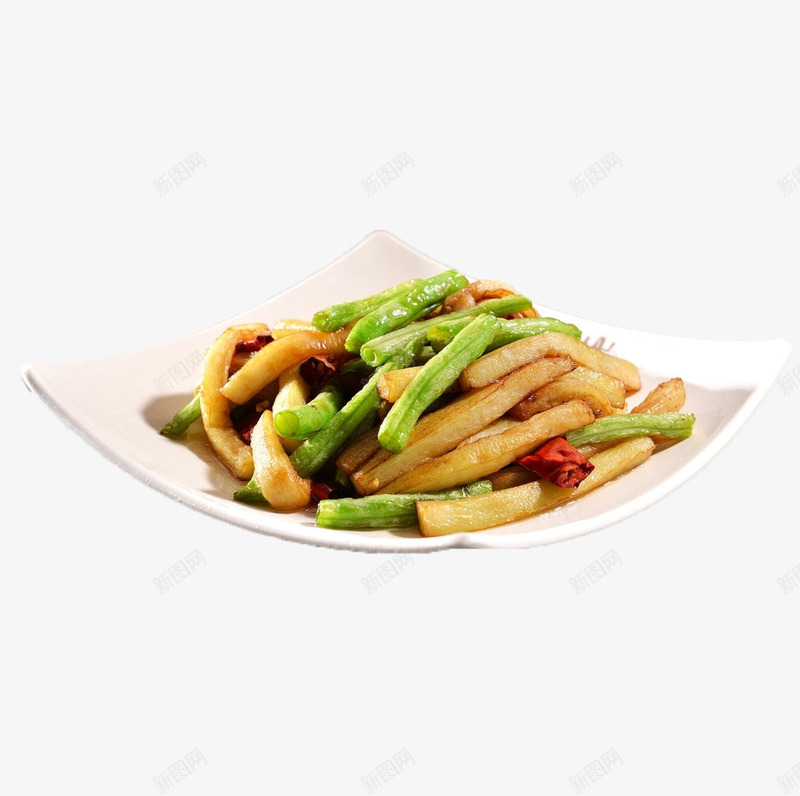 产品实物烧菜茄子豆角png免抠素材_88icon https://88icon.com 中式菜品 传统美食 家常菜 烧茄子 特色美食 美味 茄子 茄子豆角 豆角 豆角茄子 食物 餐饮美食