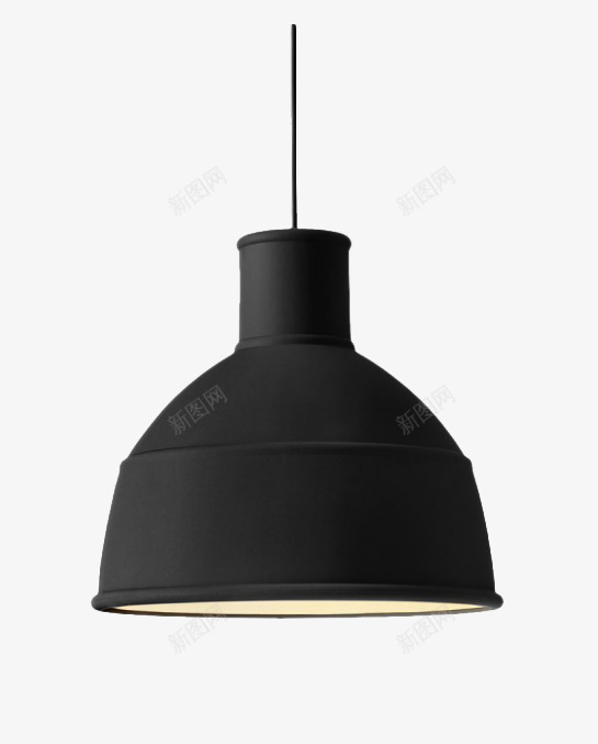 黑色个性的灯具实物png免抠素材_88icon https://88icon.com 产品实物 创意 北欧 哑光 时尚 灯具 现代 金属 黑色