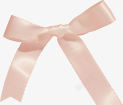 卡通蝴蝶结丝带粉色精美丝带素材