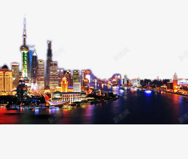 上海夜景图png免抠素材_88icon https://88icon.com 上海 城市俯视图 夜上海 都市俯视图