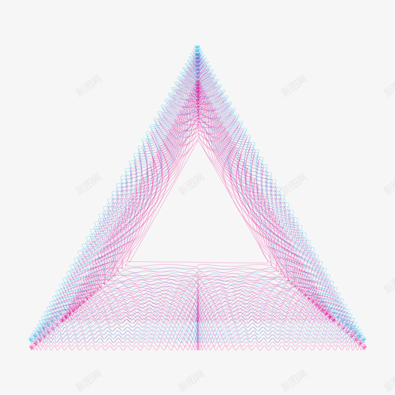 纹理立体三角形png免抠素材_88icon https://88icon.com 三角形 立体 纹理 网状三角形 花纹 装饰