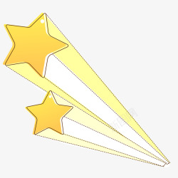 可爱小清新装饰海报装饰五角星素材