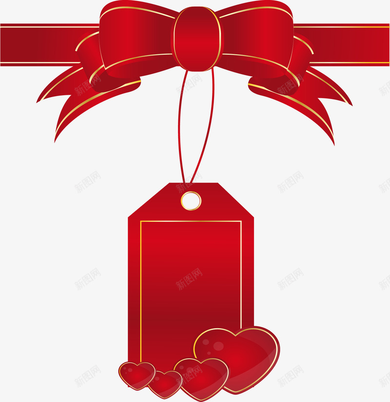 情人节礼盒包装彩带矢量图ai免抠素材_88icon https://88icon.com 包装 彩带 心 心形 情人节 礼盒 红色 矢量图