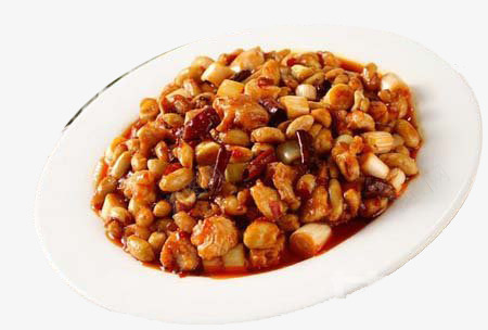 宫爆鸡丁png免抠素材_88icon https://88icon.com 中式菜品 传统美食 宫爆鸡丁 家常菜 炒菜 美味 餐饮美食