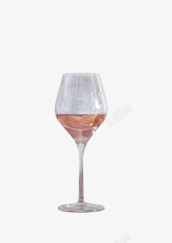 香槟杯红酒杯浪漫粉色素材