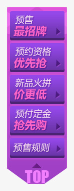 预售导航png免抠素材_88icon https://88icon.com Webdesign 侧栏 侧滑 平面设计 悬浮 网页设计