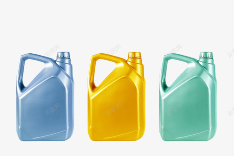 蓝金青色三桶带提手的塑料瓶罐卡png免抠素材_88icon https://88icon.com 保养 保存 包装 塑料瓶罐 容器 密封 封存 手提 提手 机油 瓶子 罐子 蓝金青色三桶带提手的塑料瓶罐卡通免费下载