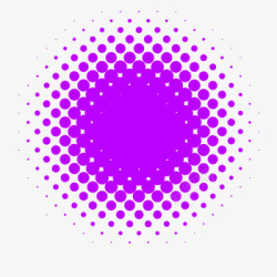 紫色放射状圆点背景素材